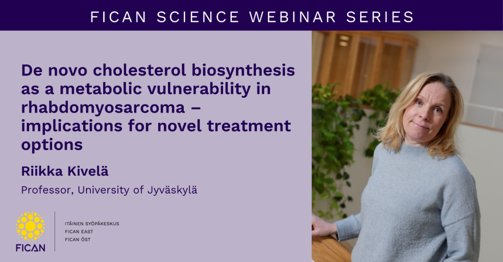 FICAN Science Webinar with Professor Riikka Kivelä